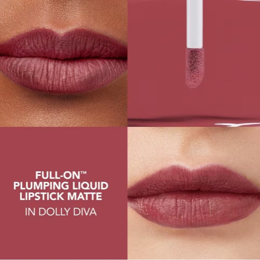 Buxom Full On Plumping Liquid Lipstick Matte Dolly Diva